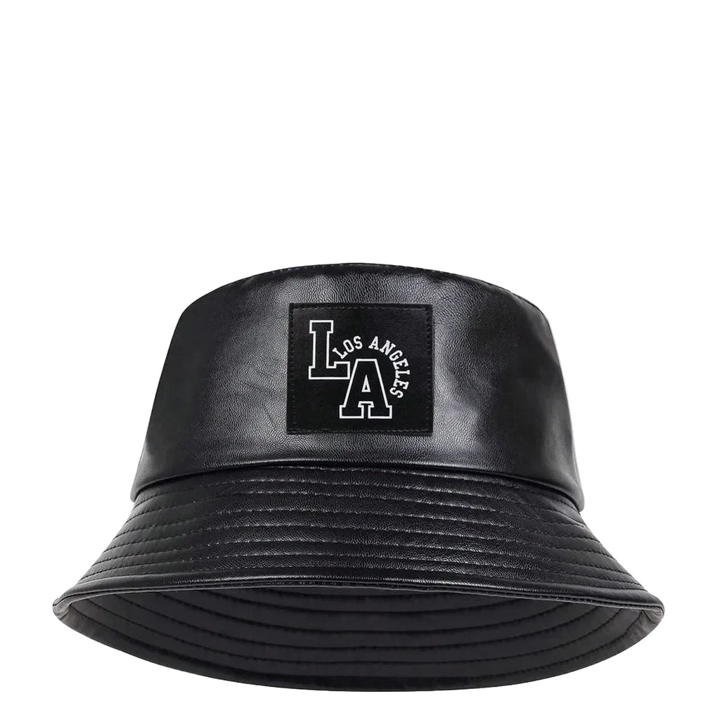 Los Angeles Leather Bucket Hat