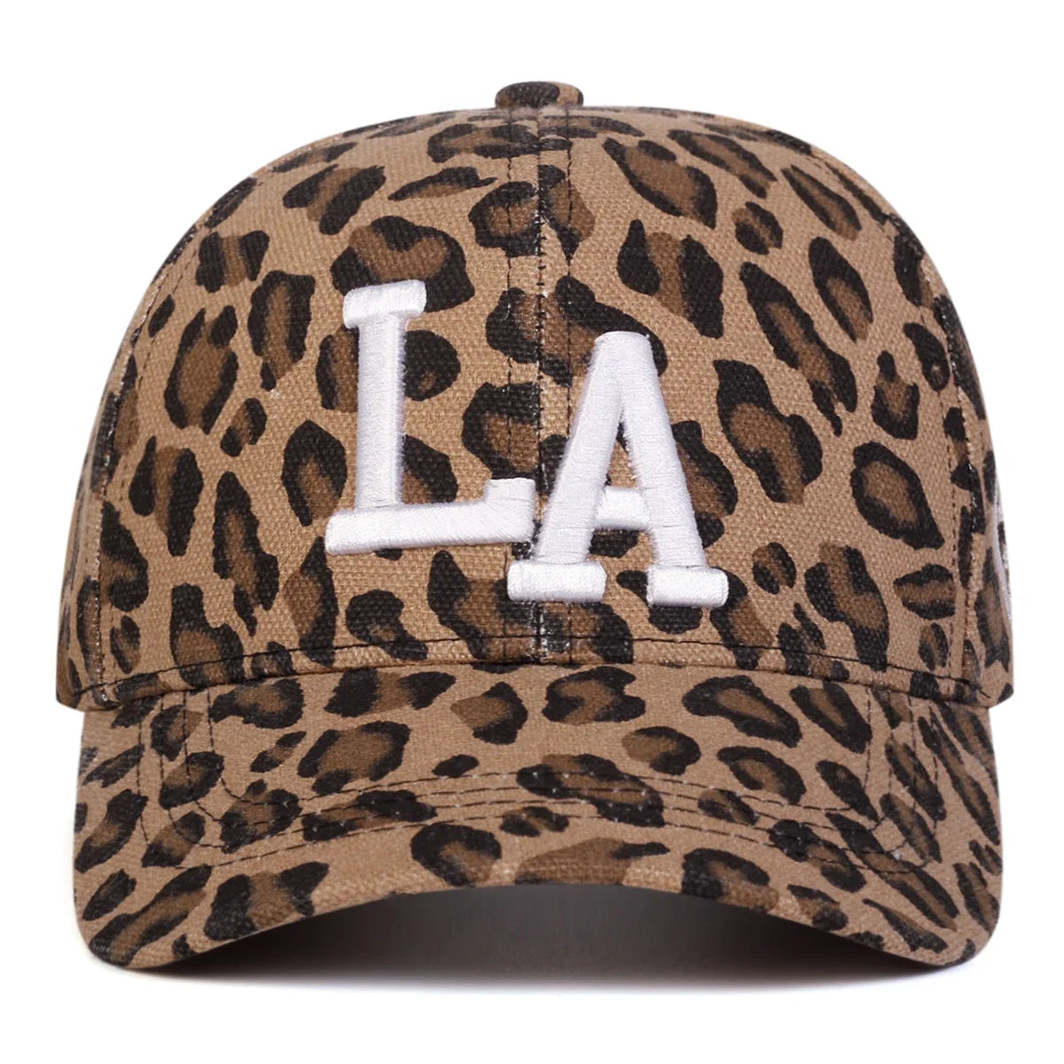 Los Angeles Leopard Print Baseball Cap