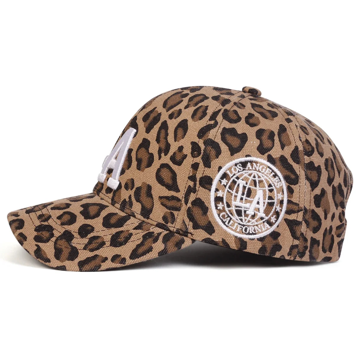 Los Angeles Leopard Print Baseball Cap