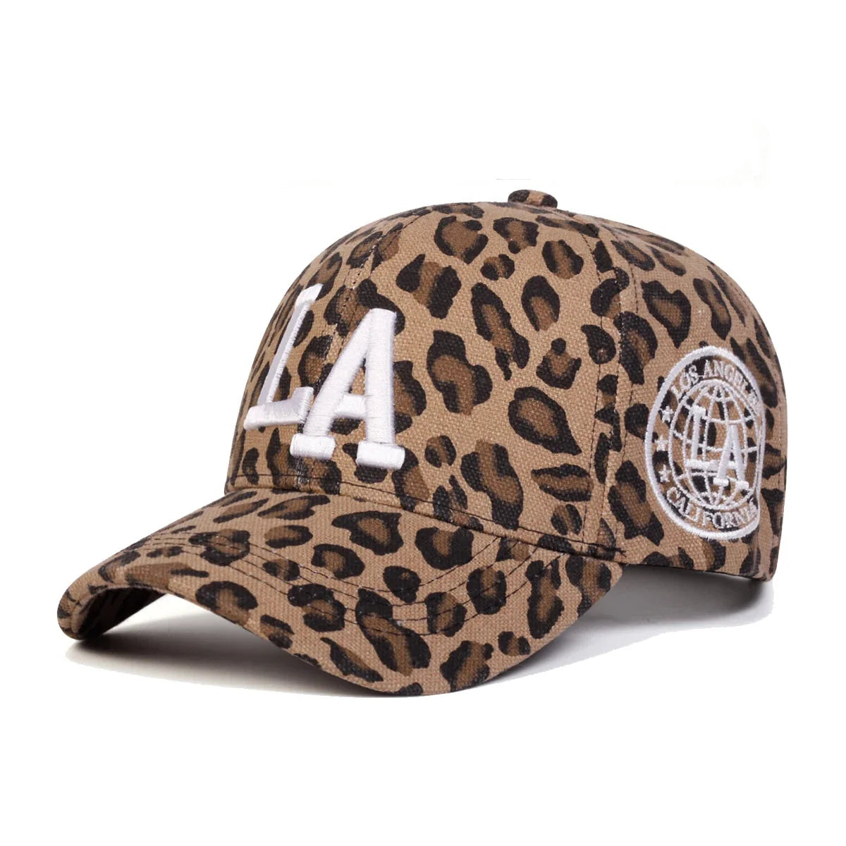 Los Angeles Leopard Print Baseball Cap
