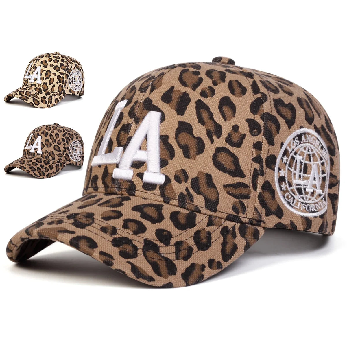 Los Angeles Leopard Print Baseball Cap