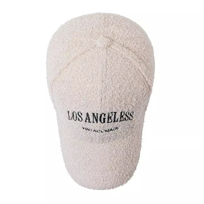Los Angeles Winter Furry Baseball Cap