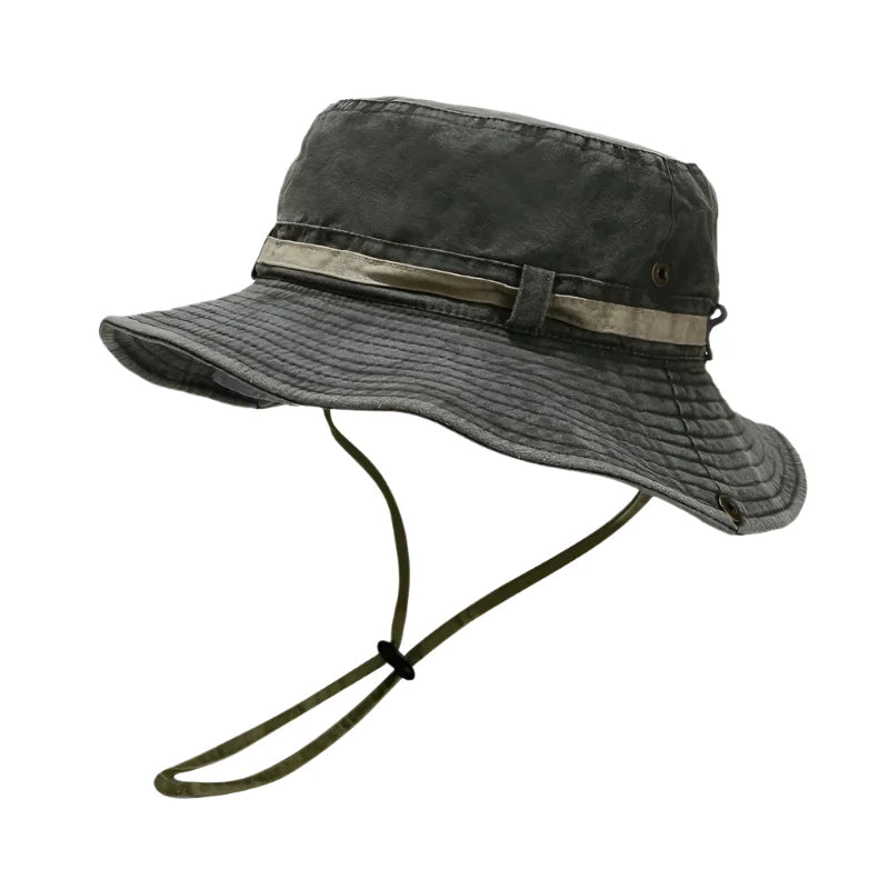 Louisiana Washed Cotton Fisherman Bucket Hat