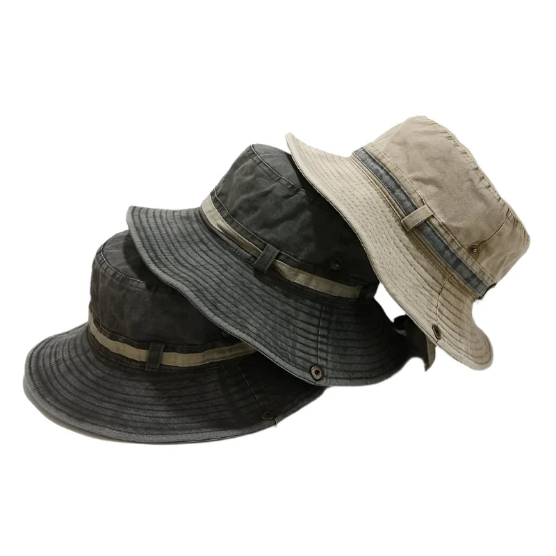 Louisiana Washed Cotton Fisherman Bucket Hat