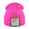 Love Flamingo Knitted Beanie