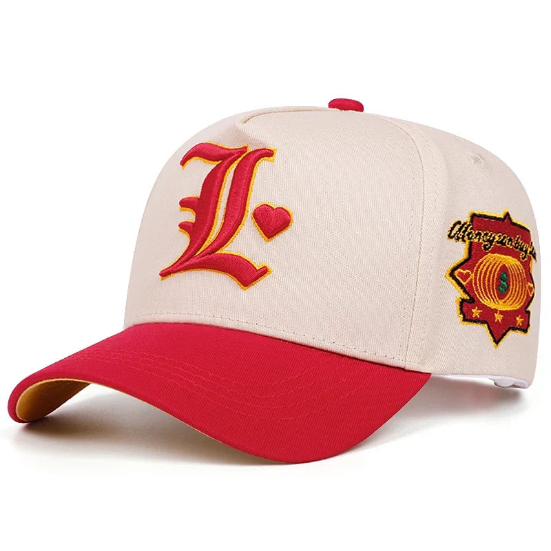 Love Money Cotton Baseball Cap