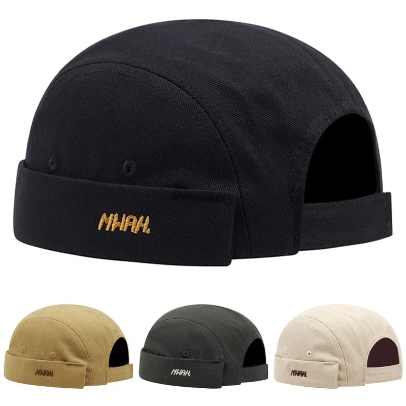 MWAH Cotton Brimless Docker Cap