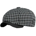 Madison Vintage Plaid Cotton Newsboy Cap