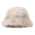 Madison Winter Plain Fur Bucket Hat