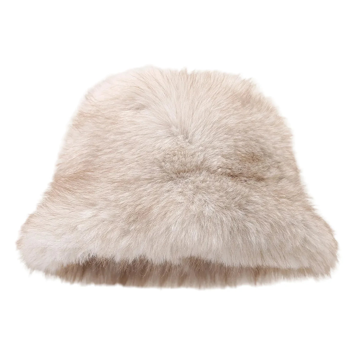 Madison Winter Plain Fur Bucket Hat