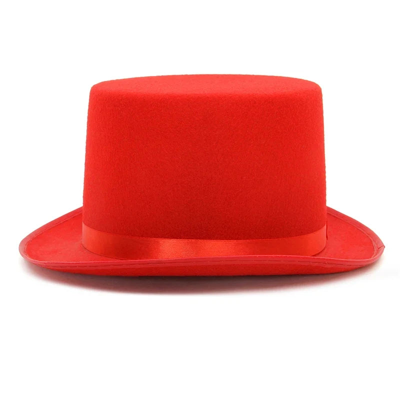 Magician Halloween Felt Top Hat