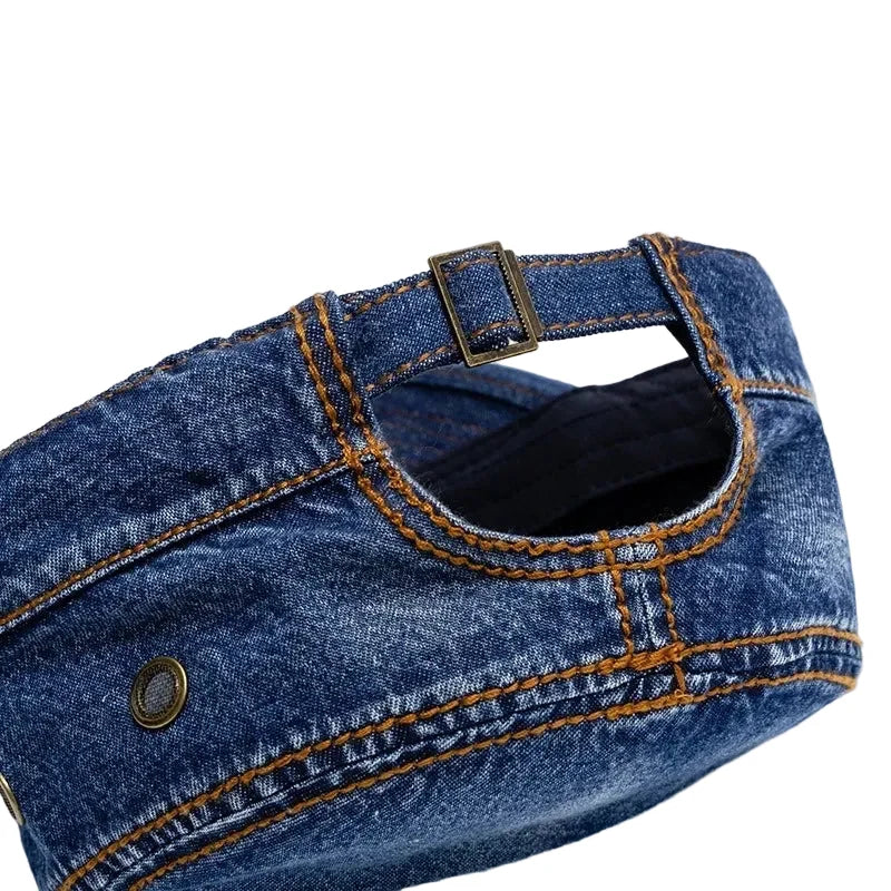 Maine Vintage Denim Army Cap
