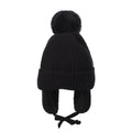 Malcom Kids Winter Wool Knitted Pom-Pom Beanie