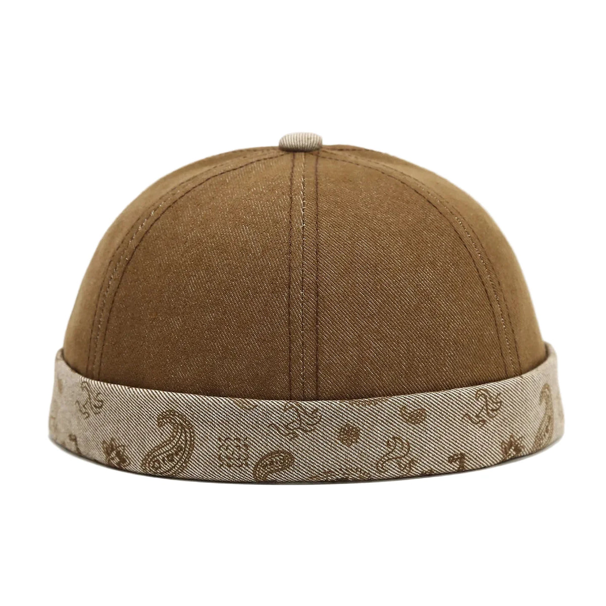 Manchester Cashew Flowers Denim Docker Cap