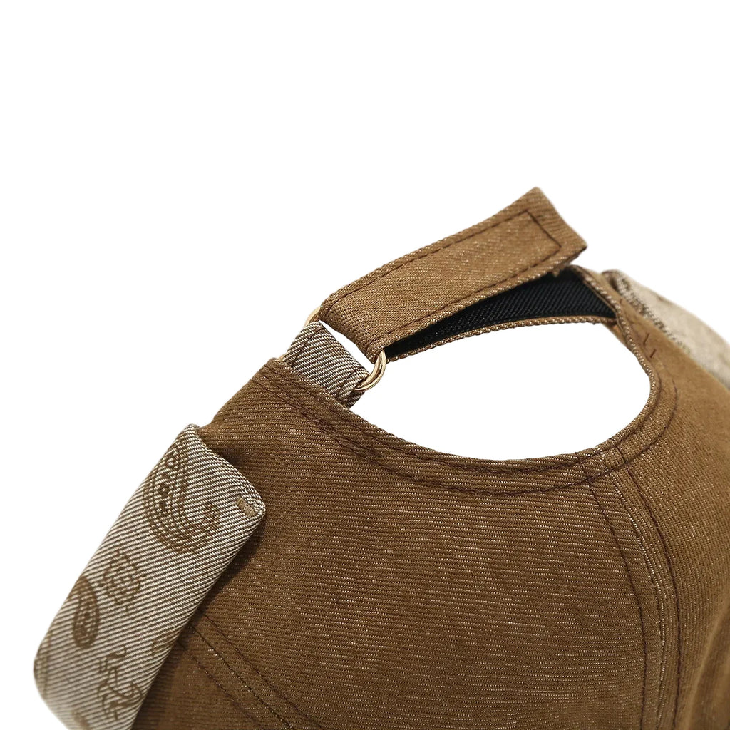 Manchester Cashew Flowers Denim Docker Cap