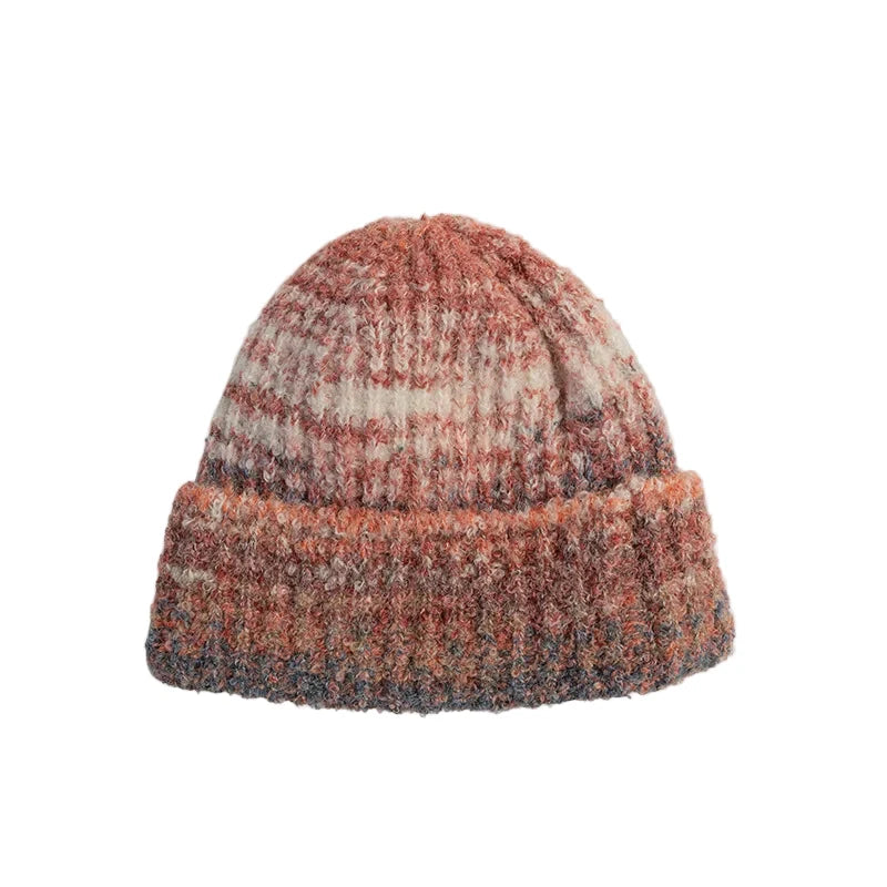 Manchester Winter Gradient Knitted Wool Beanie