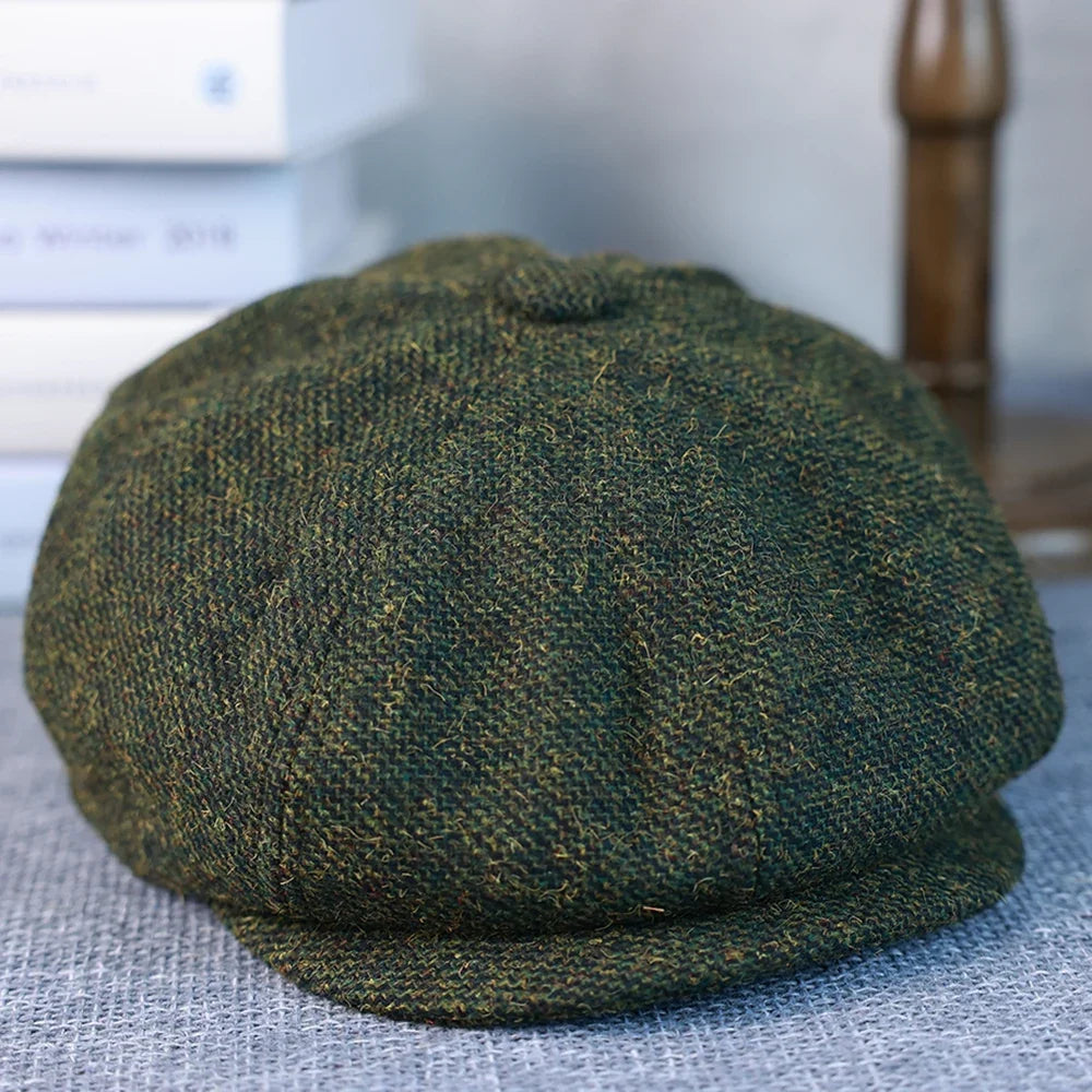 Manchester Wool Newsboy Cap