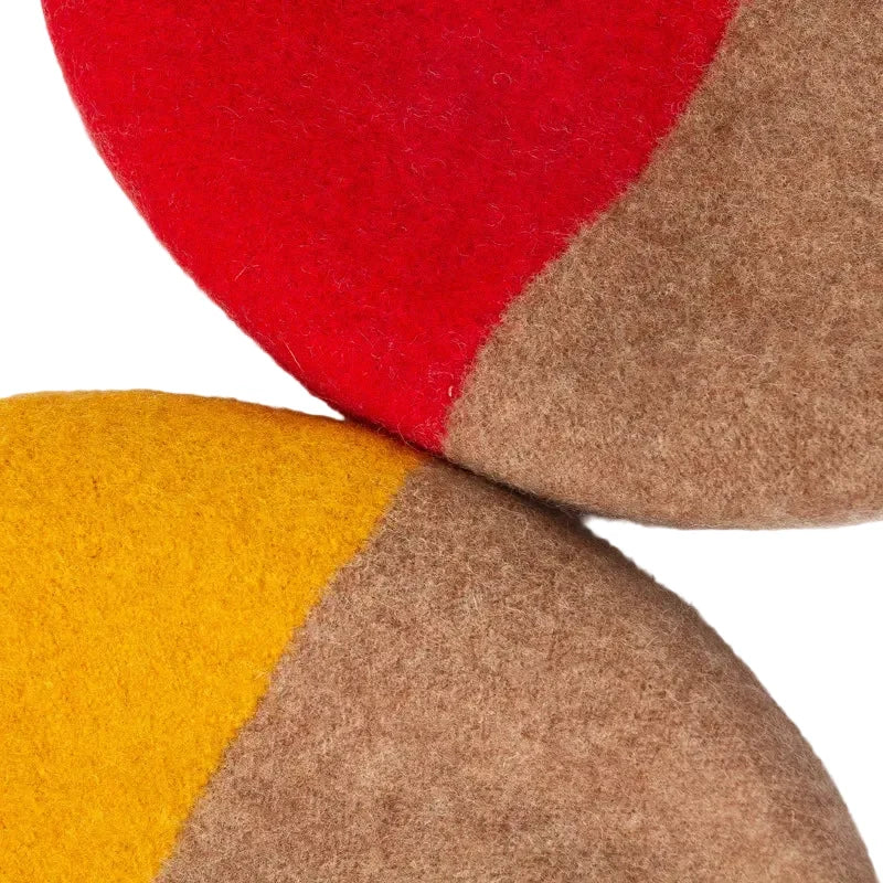 Marguerite Women Bicolor Wool Beret
