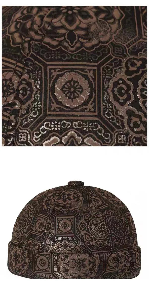 Marrakesh Genuine Leather Docker Cap