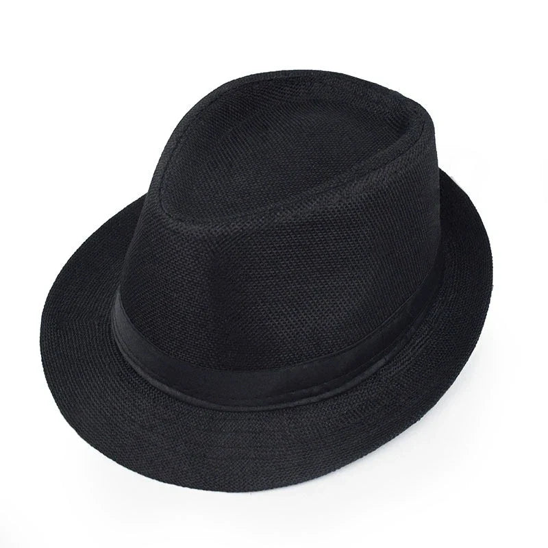 Marseille Summer Linen Trilby Hat