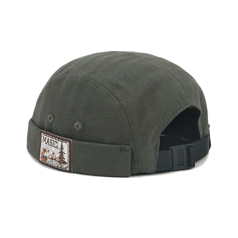 Masic Wood Cotton Docker Cap