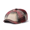 Mauriac Patchwork Winter Newsboy Cap