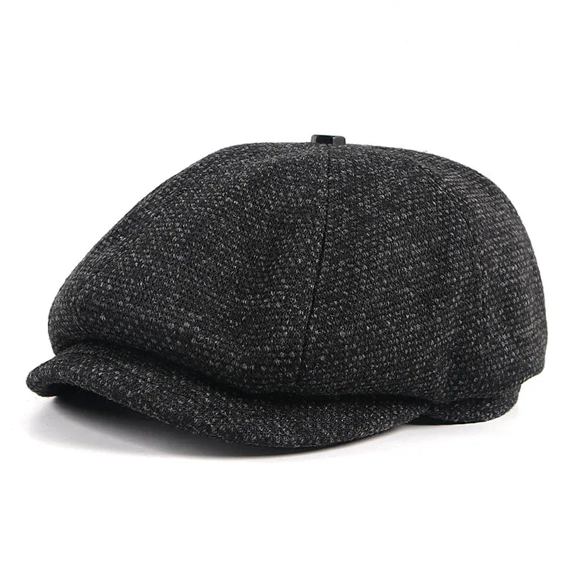 McBurnie Knitted Newsboy Cap