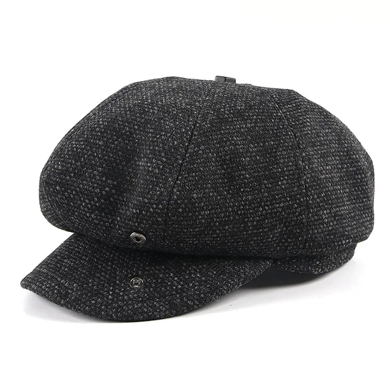 McBurnie Knitted Newsboy Cap