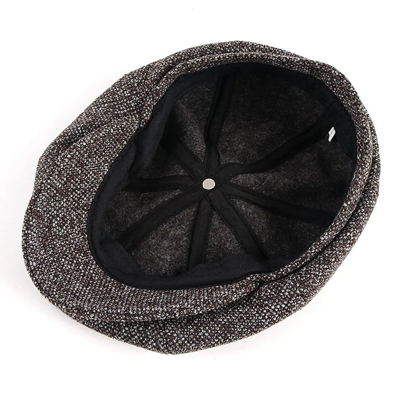 McBurnie Knitted Newsboy Cap