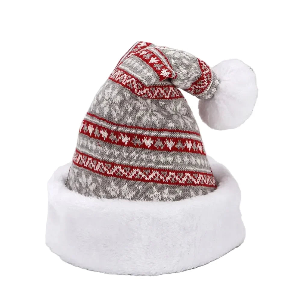 Merry Christmas Winter Pom Pom Beanie