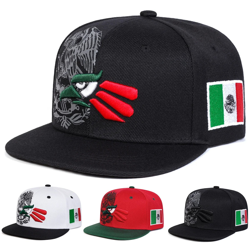 Mexican Eagle Cotton Snapback Cap