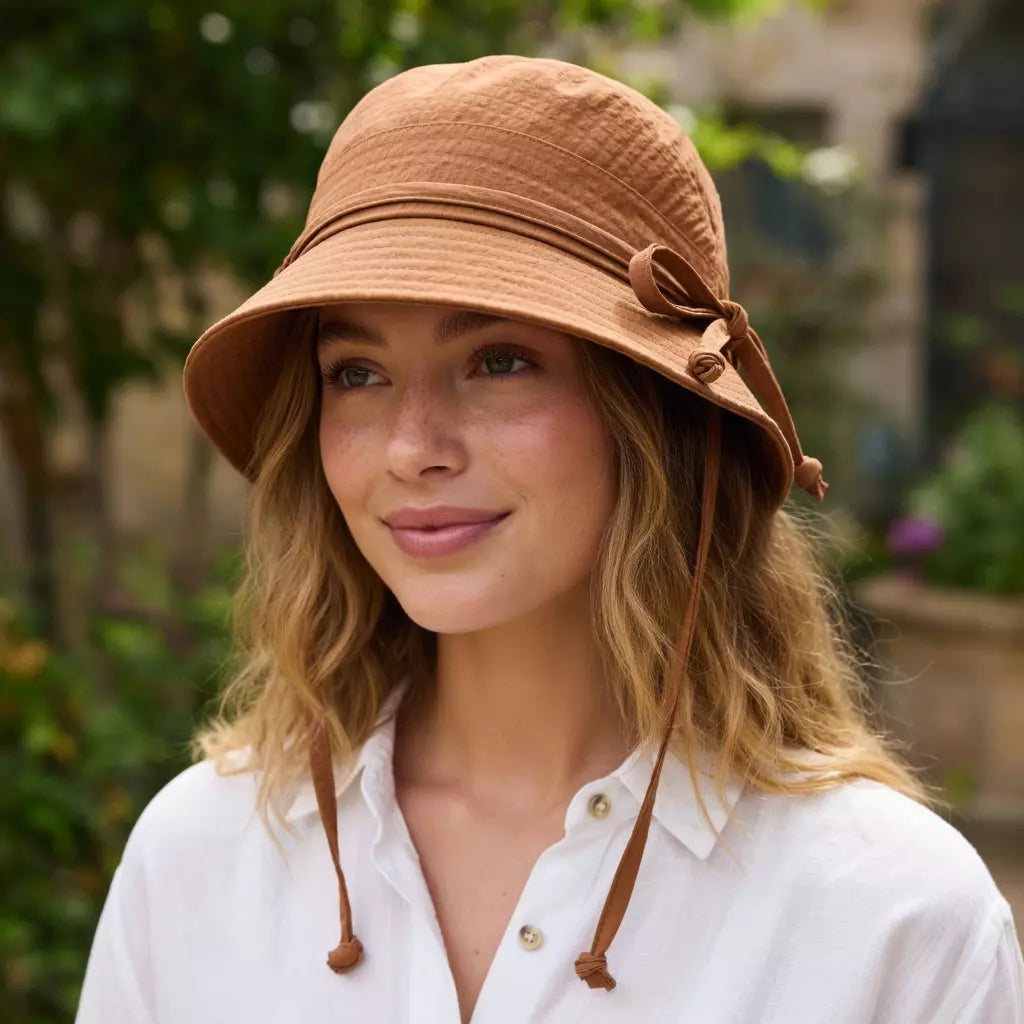 Miami Women Summer Ribbon Bucket Hat