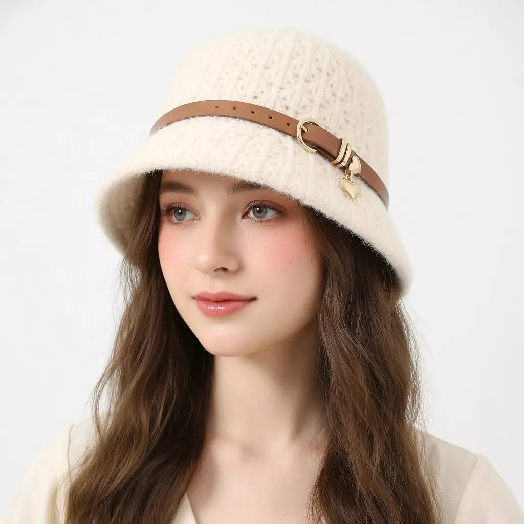 Michelle Women Knitted Adjustable Cloche Hat
