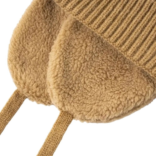 Michigan Kids Winter Earflaps Pom Pom Beanie
