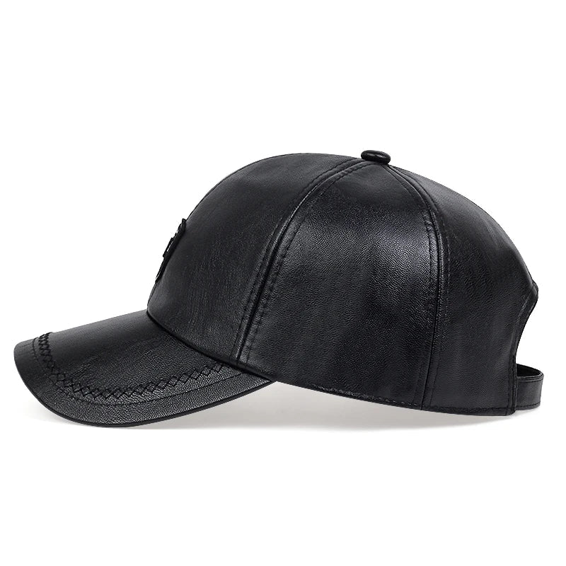 Middlesbrough Leather Baseball Cap