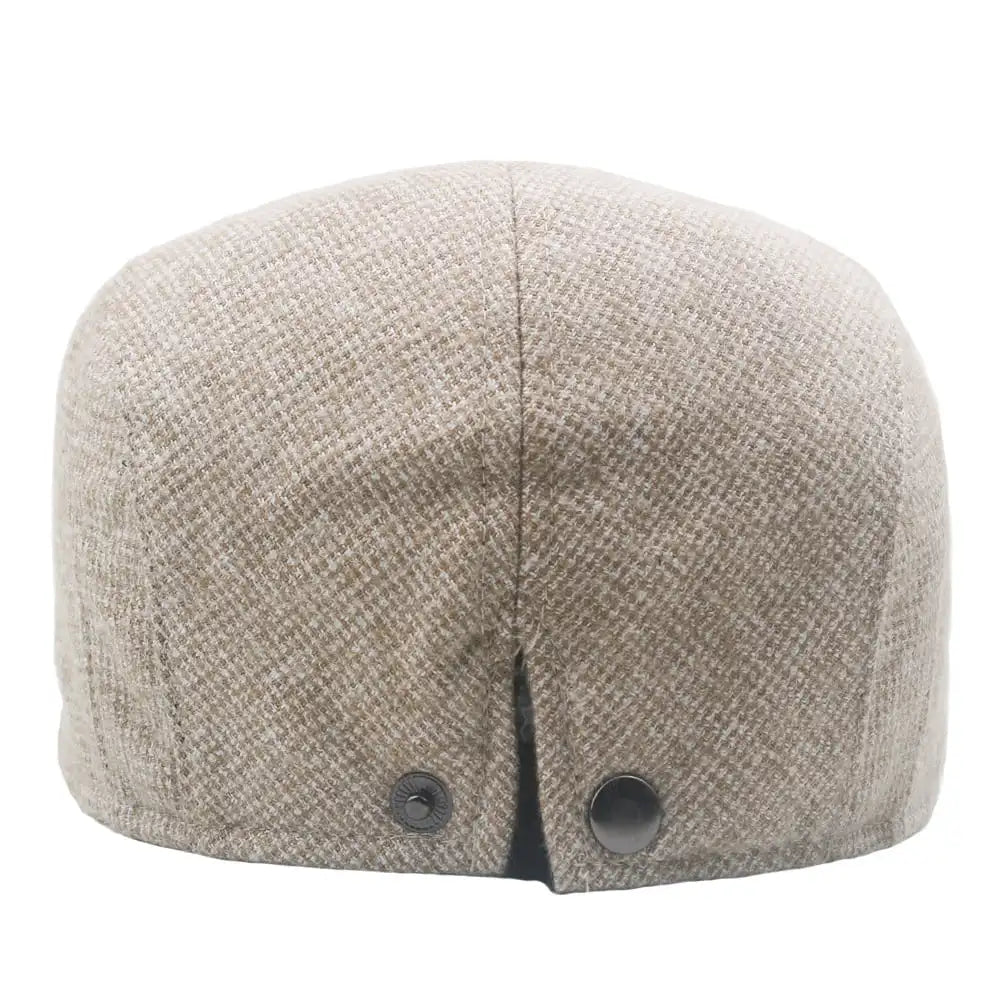 Milano Plain Cotton Flat Cap