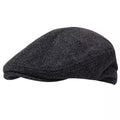 Milford Herringbone Cotton Flat Cap
