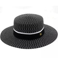 Miller Summer Straw Boater Hat