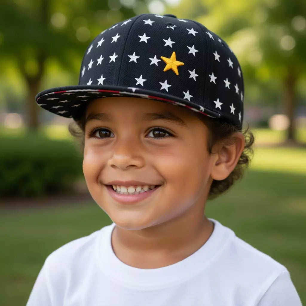 Million Stars Kids Snapback Cap
