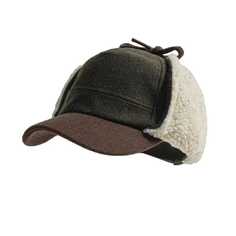 Milwaukee Winter Fur Earflaps Baseball Cap