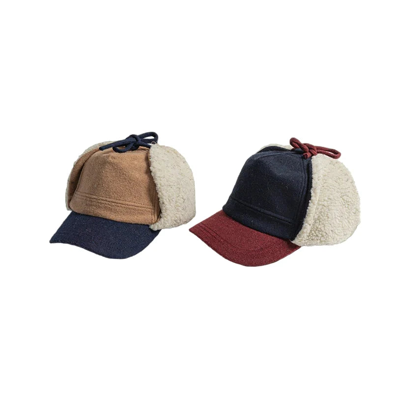 Milwaukee Winter Fur Earflaps Baseball Cap
