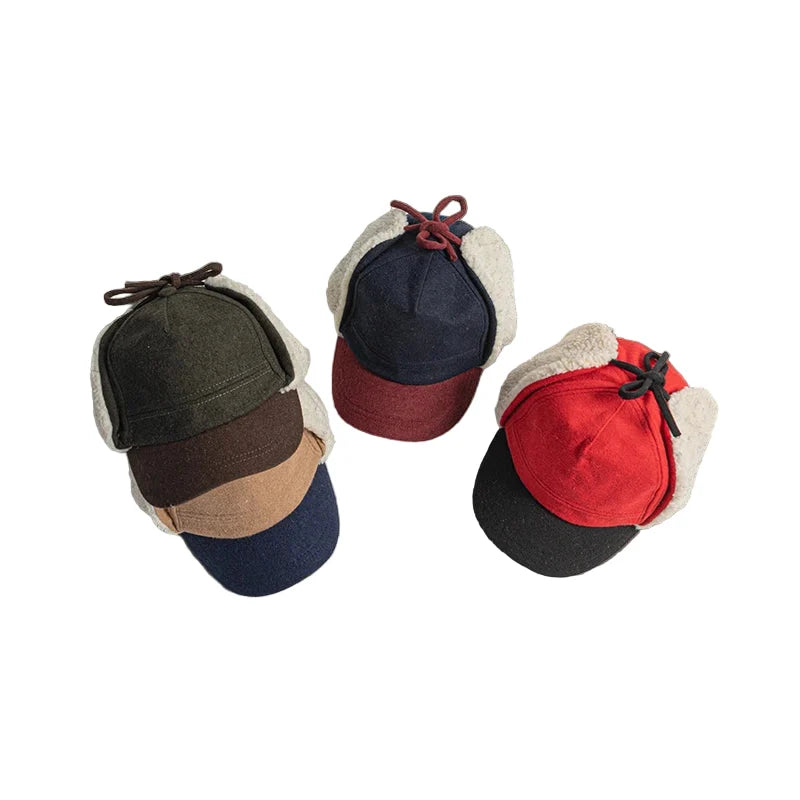 Milwaukee Winter Fur Earflaps Baseball Cap