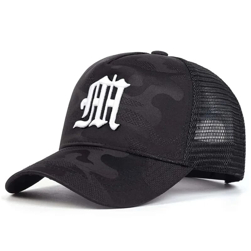 Mindset Black Camouflage Trucker Cap