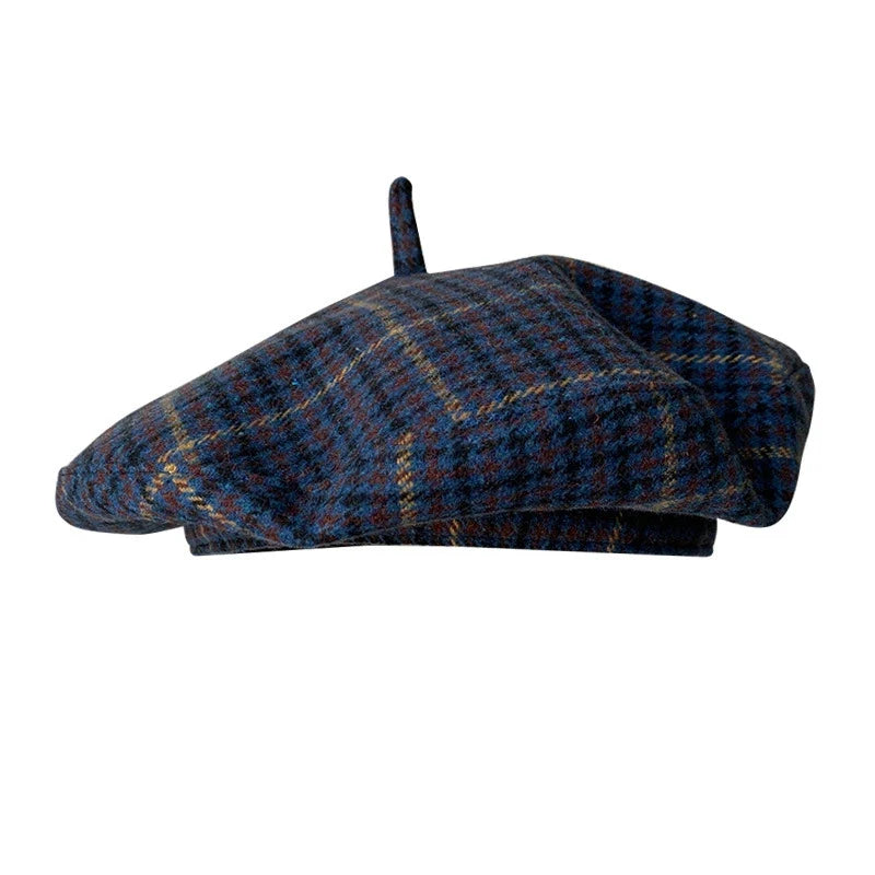 Mirepoix Women Parisian French Tweed Wool Beret