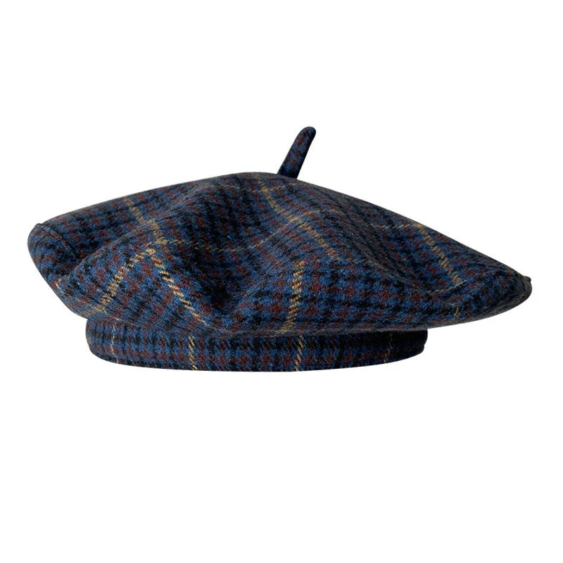 Mirepoix Women Parisian French Tweed Wool Beret