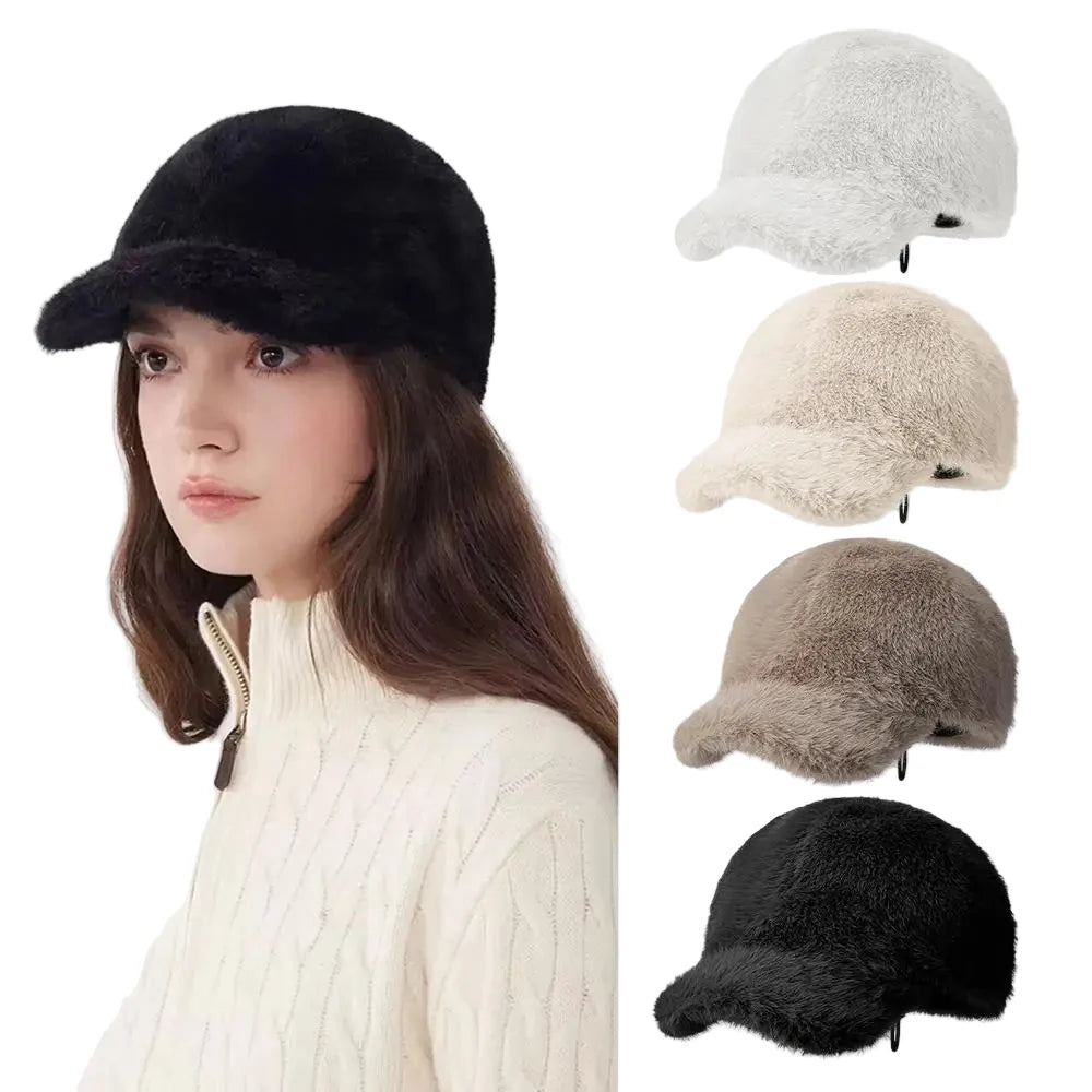 Missouri Winter Plush Peaked Cap