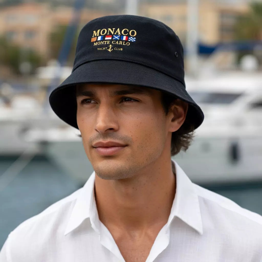 Monaco Monte Carlo Reversible Bucket Hat