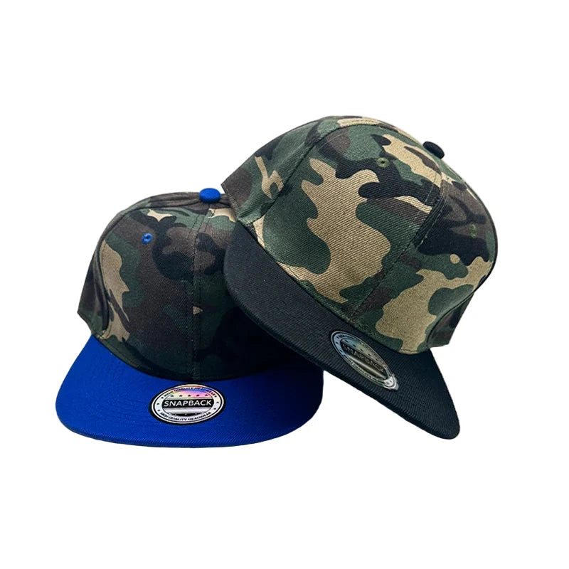 Montana Camouflage Cotton Snapback Cap