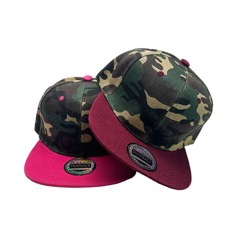 Montana Camouflage Cotton Snapback Cap