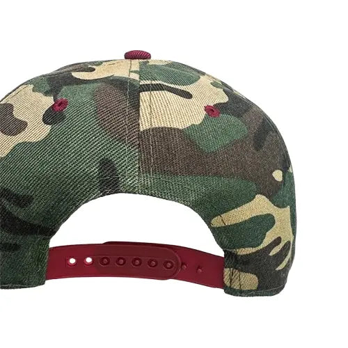 Montana Camouflage Cotton Snapback Cap